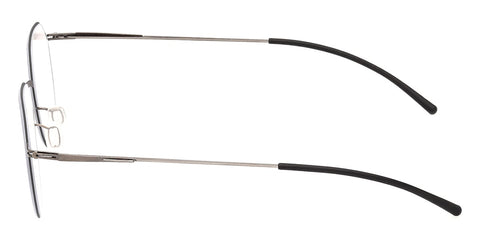 ic! Berlin Lio Shiny Graphite and Racing Green Circle Glasses