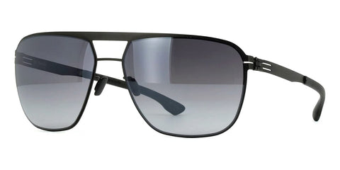 Ic! berlin Marcel E Black Sunglasses