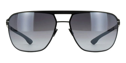 Ic! berlin Marcel E Black Sunglasses