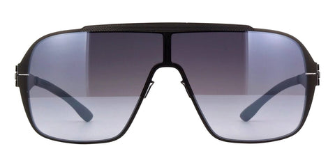 ic! berlin Nash Black with Black to Grey Sunglasses