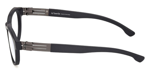 ic! Berlin Otis Matte Black Glasses