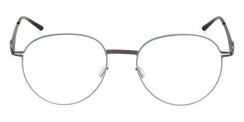 ic! Berlin Ove Graphite Malachite Green Circle Glasses