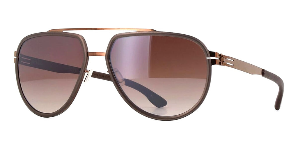 ic! berlin Rhenium Shiny Copper Sunglasses