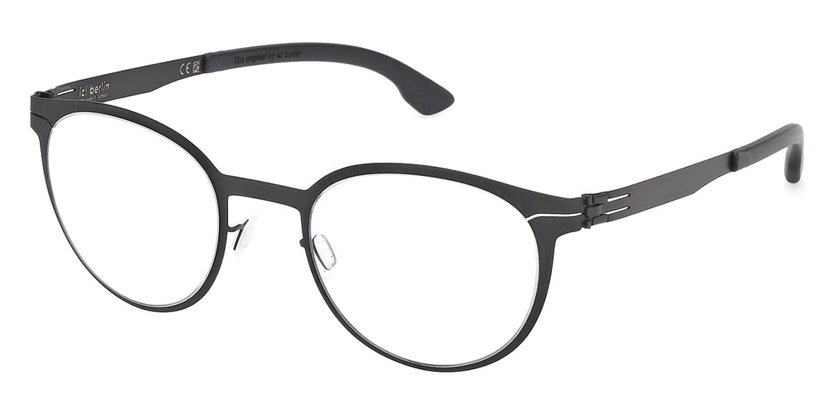 ic! Berlin Robin Small Black Glasses