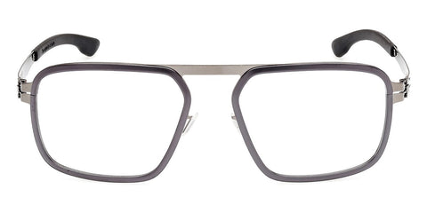 ic! Berlin Rodium Shiny Graphite Aubergine Glasses