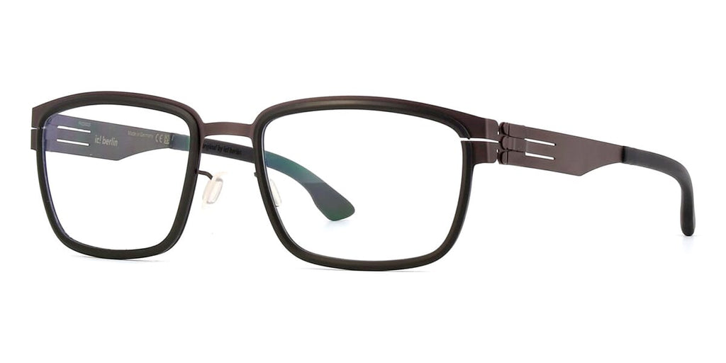 ic! berlin Scandium Teak Black Glasses