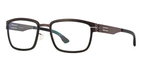 ic! berlin Scandium Teak Black Glasses