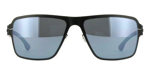 Ic! berlin Steve B. Black Polarised Sunglasses