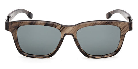 ic! Berlin Sun Gabriel Brown Driftwood Polarised Sunglasses