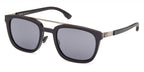 ic! Berlin Sun Julien Bronze Rough Black Sunglasses
