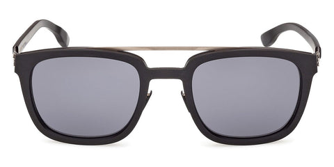 ic! Berlin Sun Julien Bronze Rough Black Sunglasses