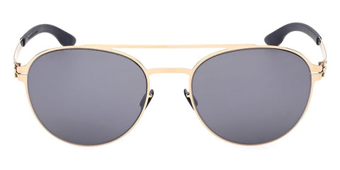 ic! Berlin Sun Loris Rose Gold and Marine Blue Sunglasses