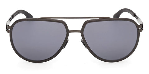 ic! Berlin Sun Rhenium Gunmetal Black Sunglasses