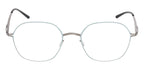 ic! Berlin Vin Shiny Graphite with Venice Green Circle Glasses