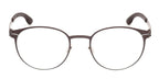 ic! berlin Wanda Matte Rhodium Teak