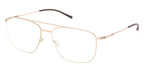 ic! Berlin Wes Rose Gold Glasses