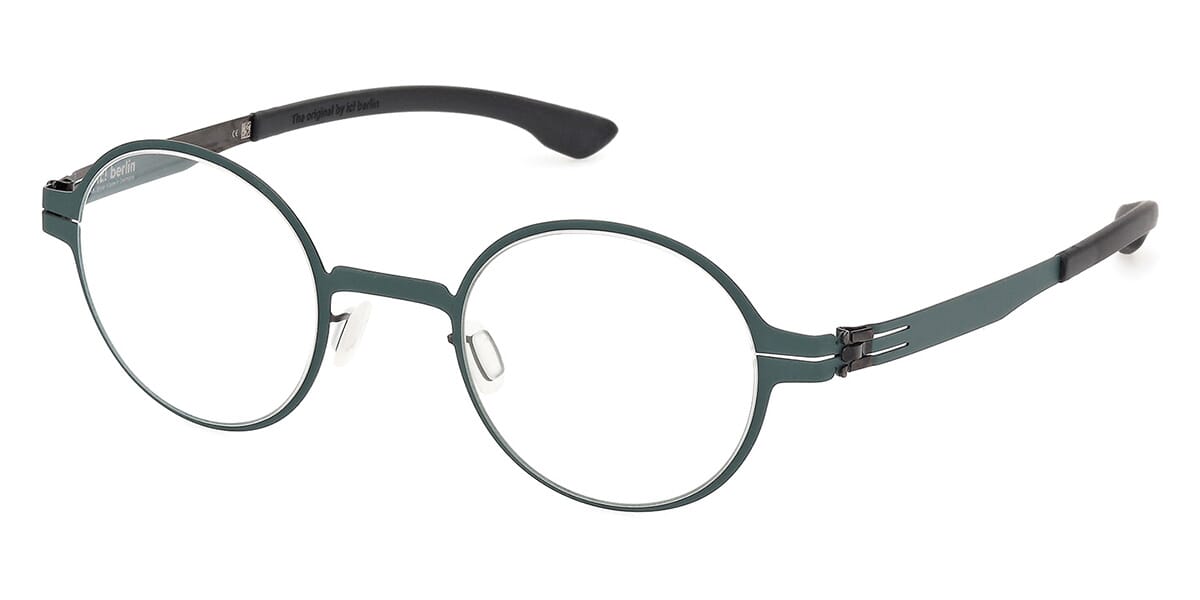 ic! Berlin Wilhelm Spruce Green with Gunmetal Glasses