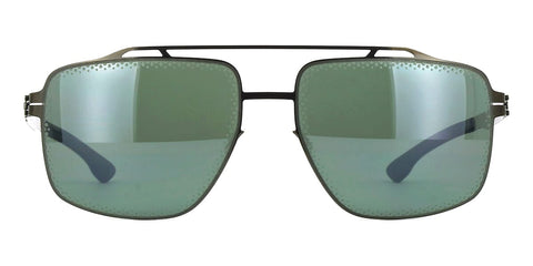 ic! berlin x Mercedes Benz MB 20 IM0004 08R Gunmetal Black Polarised Sunglasses