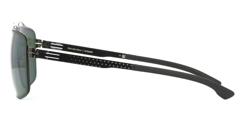 ic! berlin x Mercedes Benz MB 20 IM0004 08R Gunmetal Black Polarised Sunglasses