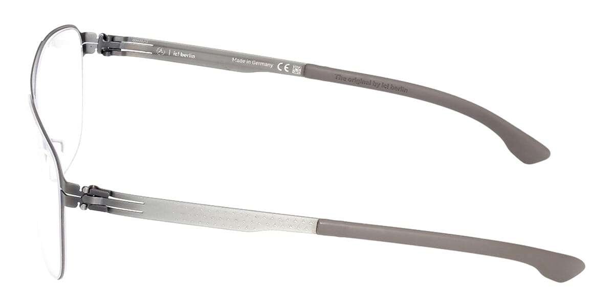ic! berlin x Mercedes Benz MB 25 Matte Black Glasses