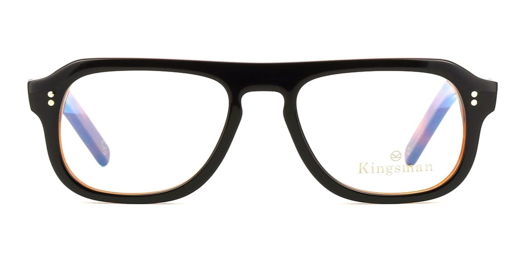 Kingsman X Cutler and Gross 0822 BDTO Black on Dark Tortoise Glasses