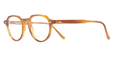 Kingsman x Cutler and Gross 1313 03 Striped Mustard Havana Glasses