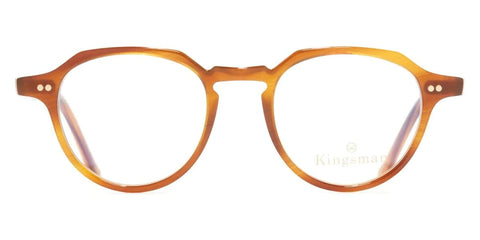 Kingsman x Cutler and Gross 1313 03 Striped Mustard Havana Glasses