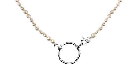 La Loop Leash Collection The Holly 308PG Freshwater Pearl Eyewear Holder Glasses