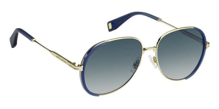 Marc jacobs discount blue aviator sunglasses