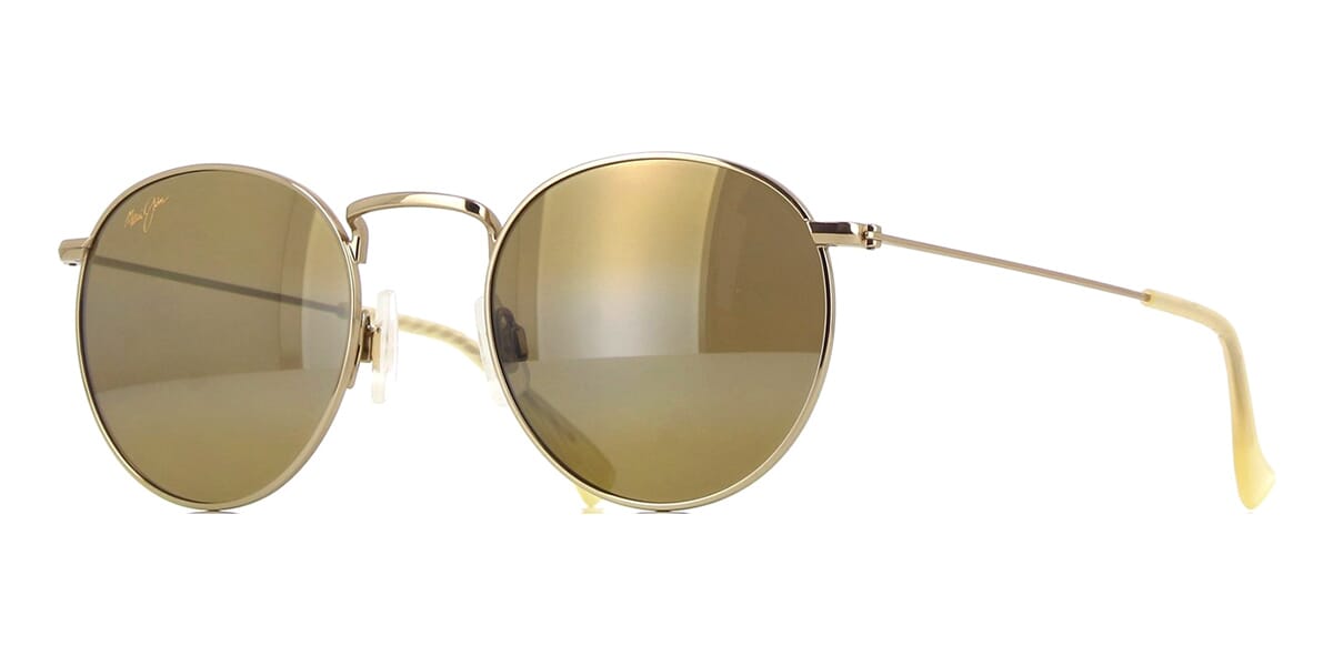 Polarised Sunglasses Maui Jim Metal Frame Sunglasses Maui Gold