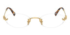 Miu Miu MU A54S 5AK08N Blue Control Sunglasses
