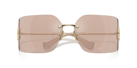 Miu Miu Rimless Runway MU 54YS ZVN20F Sunglasses