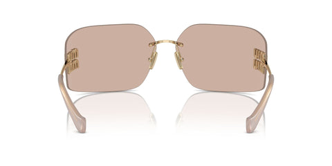 Miu Miu Rimless Runway MU 54YS ZVN20F Sunglasses