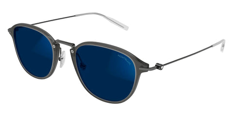 Montblanc MB0155S 005 Blue and Beyond Sunglasses