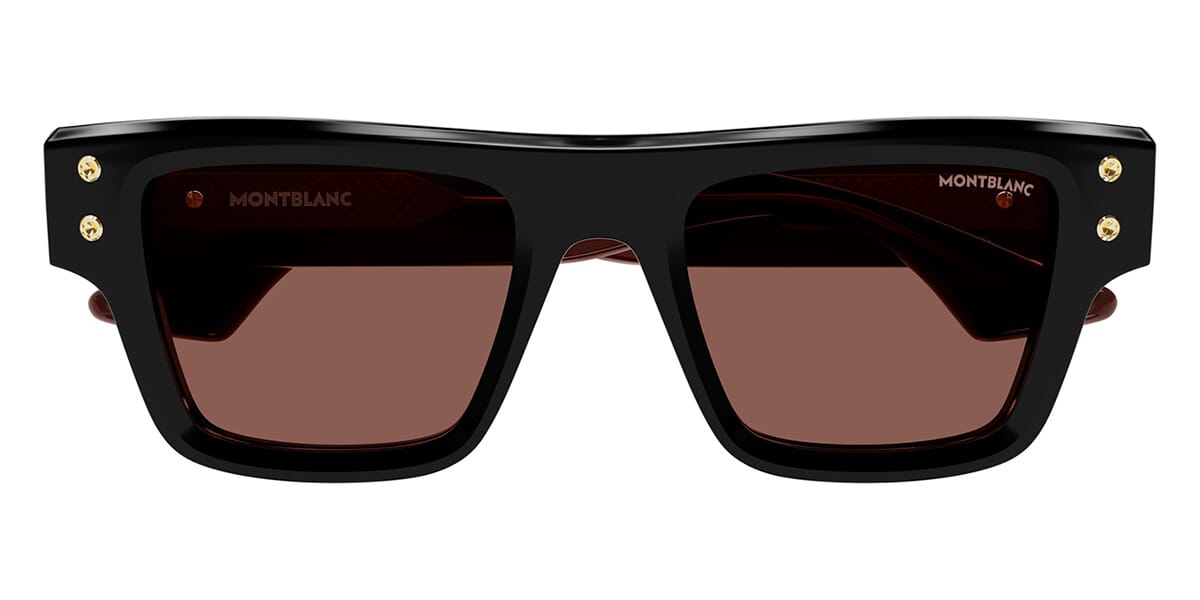 【美品】Mont-Blancサングラス Montblanc MB0392SA 002 Sunglasses - Pretavoir