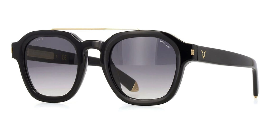 Police x Lewis Hamilton Lewis 19 SPLC47 0BLK Sunglasses