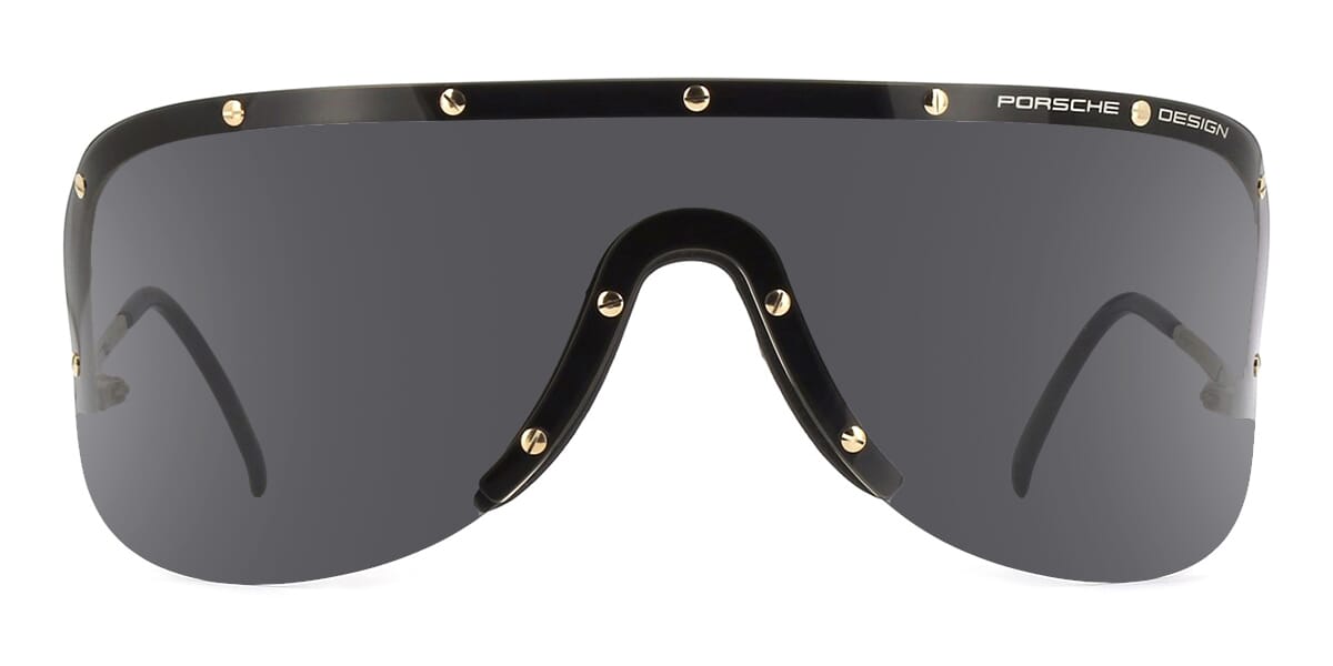 Porsche Design 8479 A S2 Large Wraparound Frame Sunglasses
