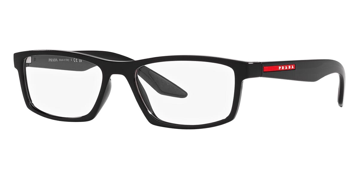 Eyeglasses Prada Linea Rossa PS 1 LV 1AB1O1 Lifestyle Black 