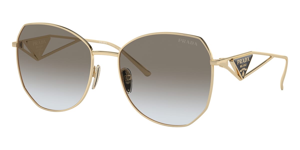 Prada round best sale catwalk 57mm sunglasses