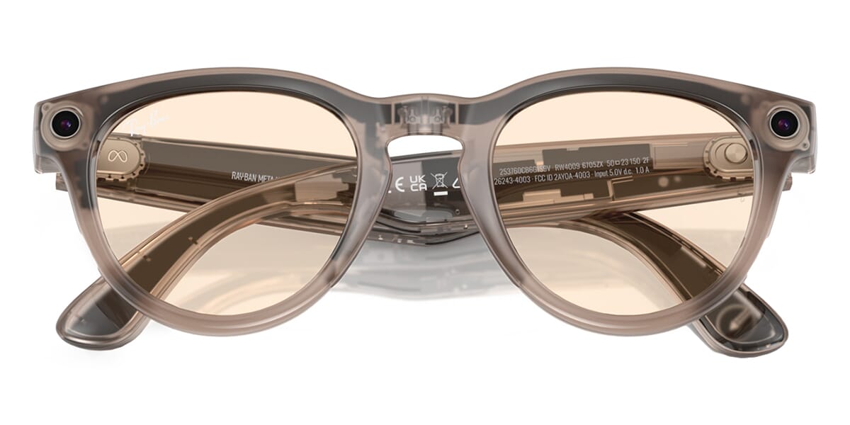 Ray-Ban Meta Headliner RW4009 6705/ZX Photochromic Smart Glasses Sunglasses