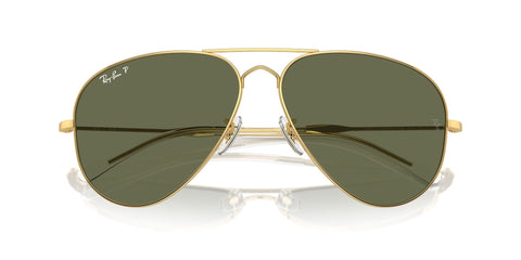 Ray-Ban Old Aviator RB 3825 001/58 Polarised Sunglasses