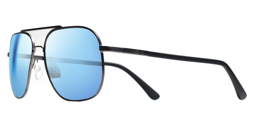 REVO Polarized Sunglasses Forge X Bear Grylls Matte Black Frame Graphite Lens