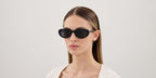 Saint Laurent Sun SL M154 001 - As Seen On Teyana Taylor & Zoe Kravitz