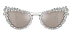 Swarovski SK7011 4001/AP with Clip-On Trim Sunglasses