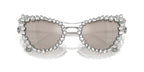 Swarovski SK7011 4001/AP with Clip-On Trim Sunglasses
