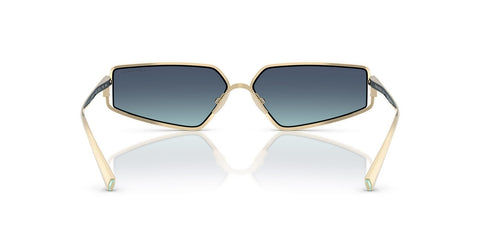 Tiffany & Co TF3113KB 6223/9S Gold Plated Sunglasses