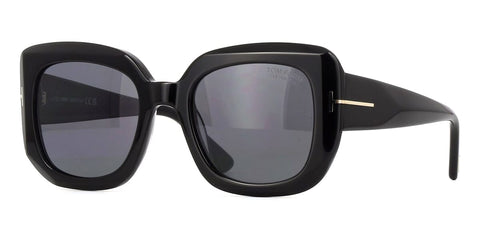 Tom Ford Carla-02 TF1220 01D Polarised Sunglasses