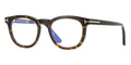 Tom Ford TF5993-B 052 Blue Control with Magnetic Clip On Glasses