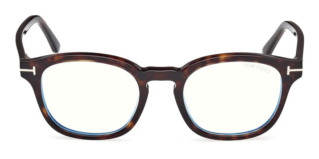 Tom Ford TF5532-B 01D Blue Control with Magnetic Clip On Glasses