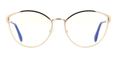 Tom Ford TF5573-B 028 Blue Control Glasses